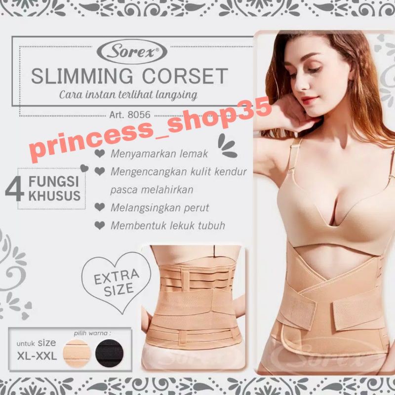 Sorex Korset Pelangsing Perut Pasca Melahirkan/Slimming Corset /STAGEN 1052 /8055 /8056