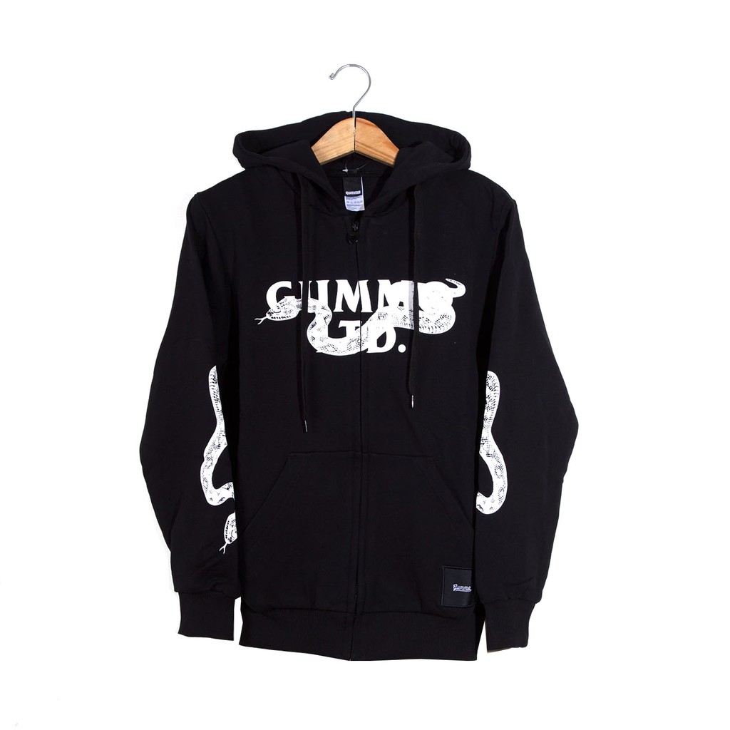 Gummo Zipper ZH SNAKE TYPE BLACK