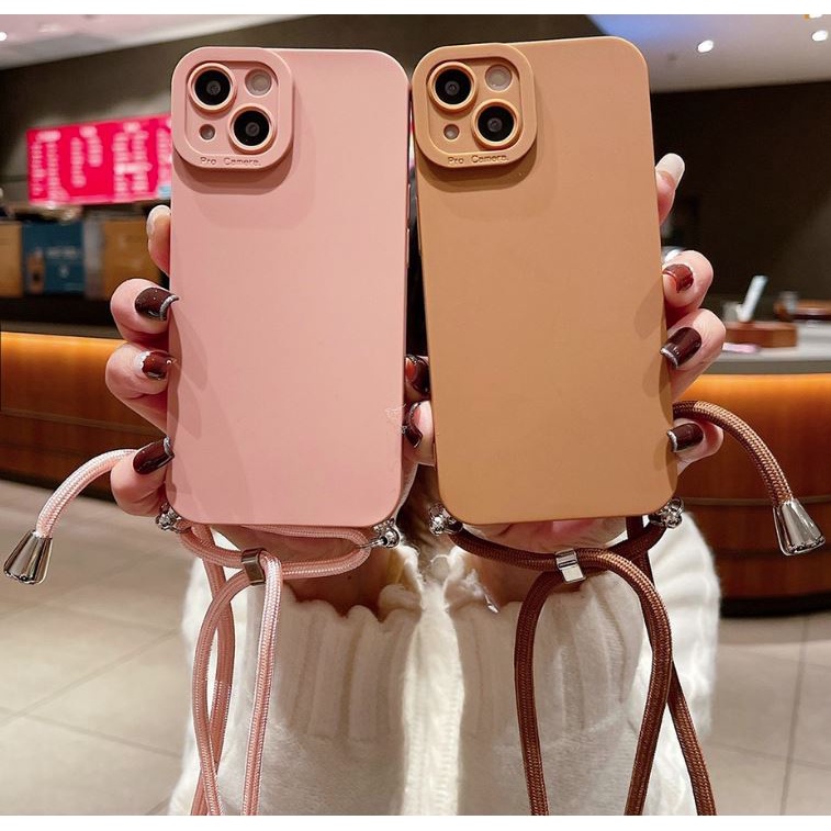 Case Suitbale For Samsung A51 A32 A52 A22 A03s S22 S22 PLUS S22 ULTRA Sling Neclace Lanyard ProCamer