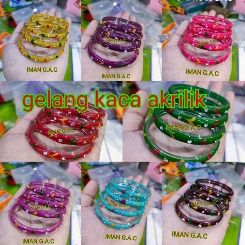 harga 1box isi 12pcs gelang keroncong india anak, tanggung &amp; dewasa/gelang keroncong india import