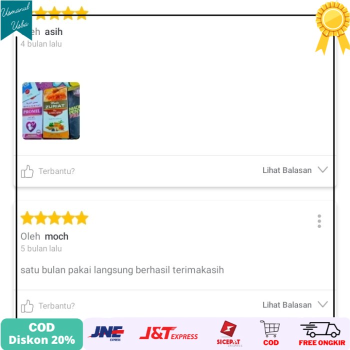 

◾COD◾ Paket Madu Pria At thoifa & Madu Zuriat + ( TESTPACK !!!)