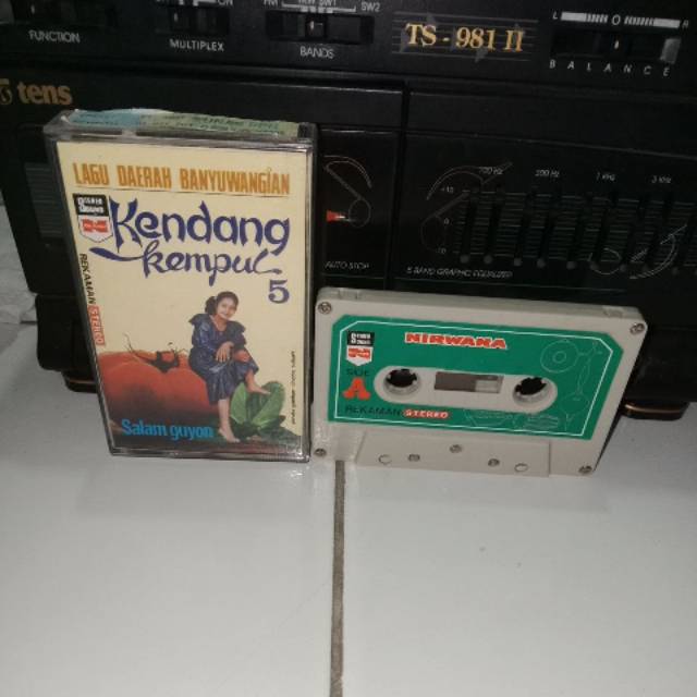 Kaset Pita Lagu Daerah Banyuwangian - Kendang Kempul