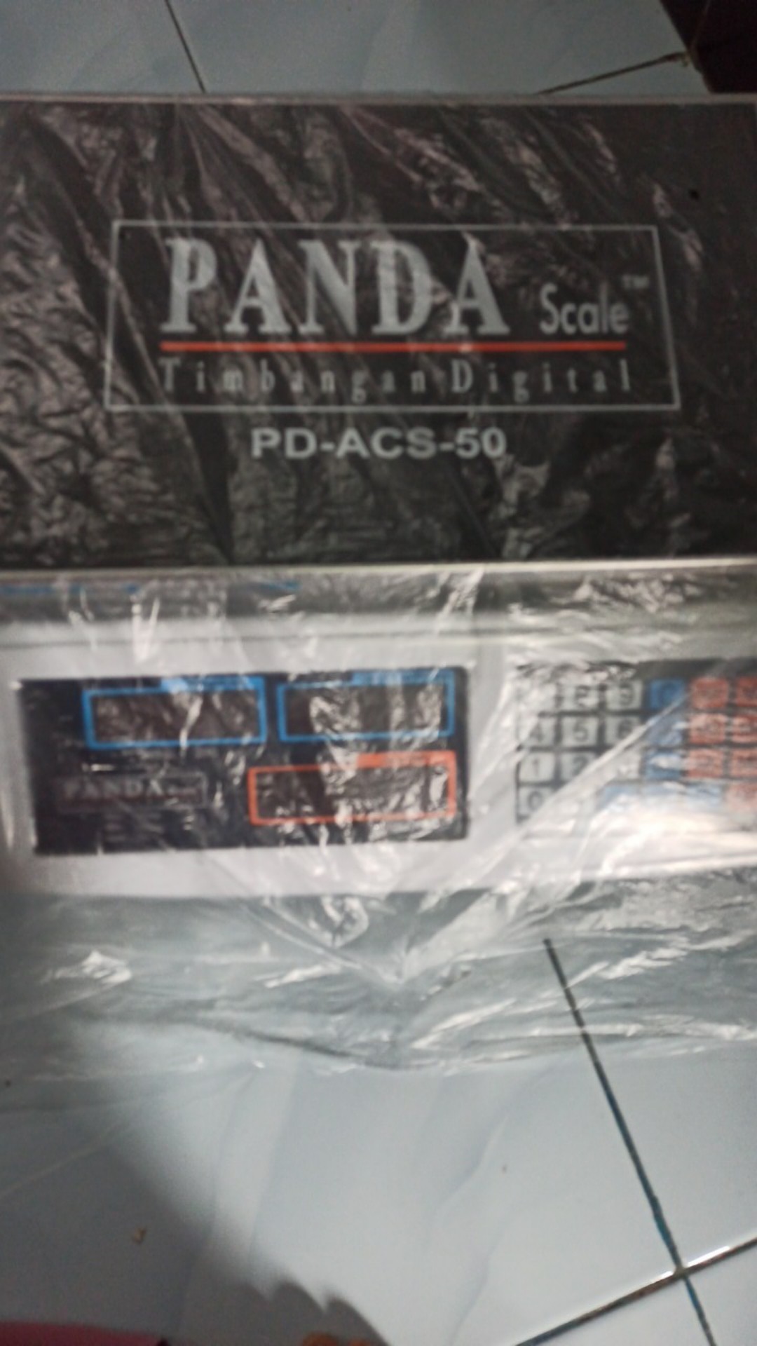 Panda Timbangan Digital Murah 50kg X 5g U/dapur /laundry /buah /paket