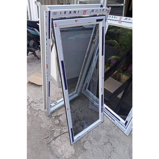 Promo kusen jendela aluminium kaca 50x100 lengkap tinggal pasang-3