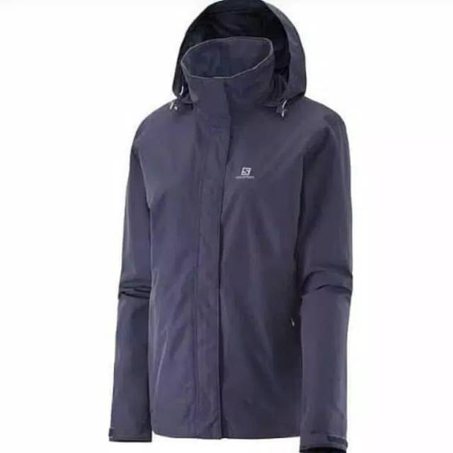 Jaket Gunung women Salomon Elemental original anti air