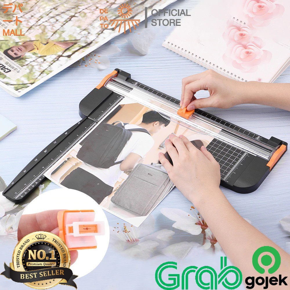 

PROMO Precision Papper Cutter - Alat Pemotong Kertas Potong Paper Serbaguna