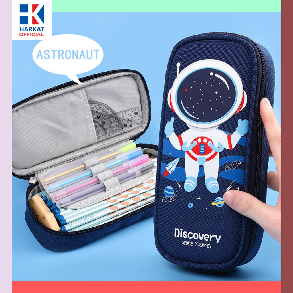 

TEMPAT PENSIL BOX Alat Tulis Import/ KOTAK PENSIL Resleting import terbaru