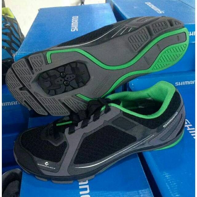  SEPATU  SEPEDA  SHIMANO  CLEAT BLACK CT41L MTB HITAM ORIGINAL 