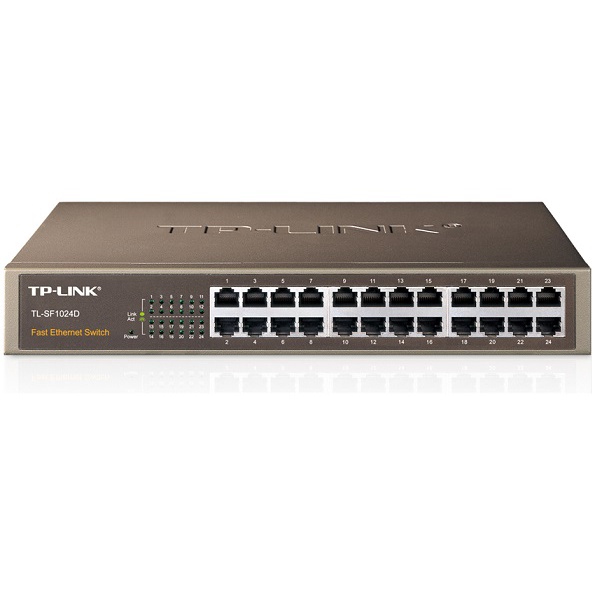 Switch Hub TP-LINK TL-SF1024D 24-Port 100Mbps TPLINK 24Port 24 Port