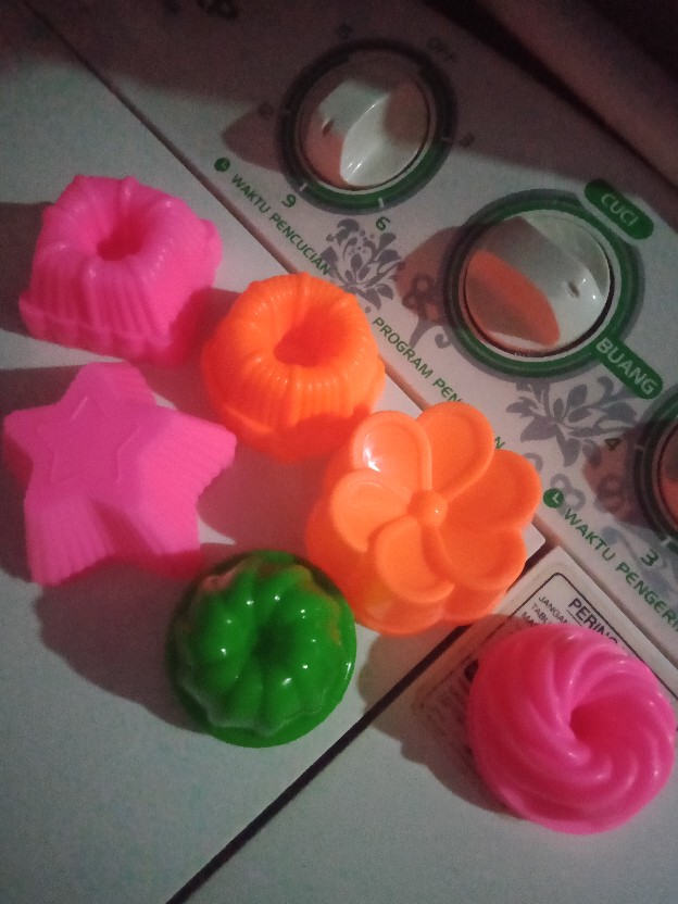 Cetakan Kue Mawar 6.5cm Pudding/jelly/talam/bolu