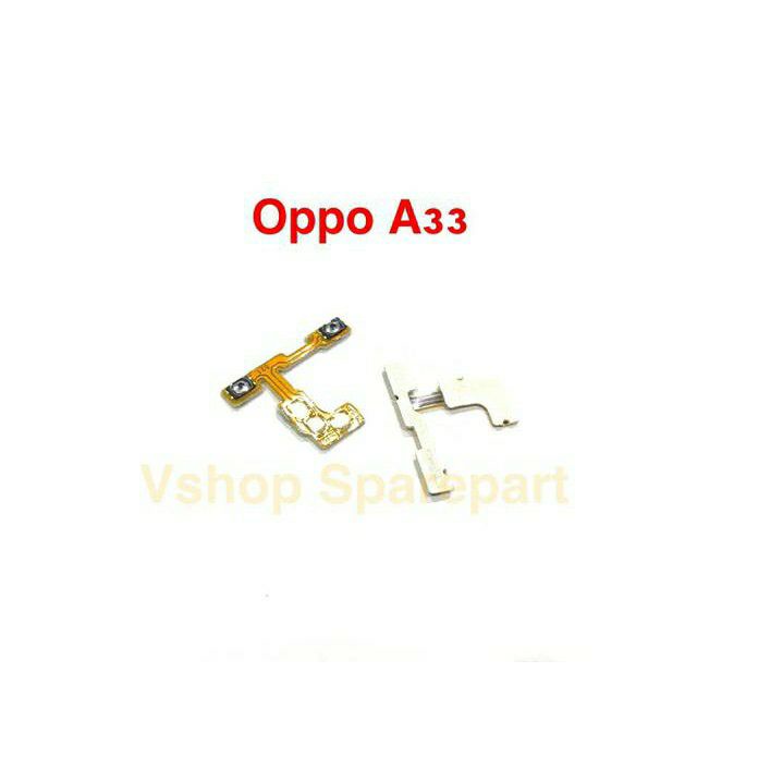 Fleksibel Flexible Volume Oppo Neo 7 A33W  Tombol Volume Oppo A33 Original