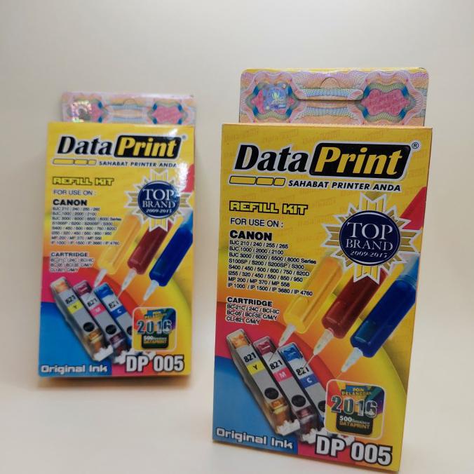 

Produk Unggulan] Refill Tinta Suntik Data Print 005 Warna Canon