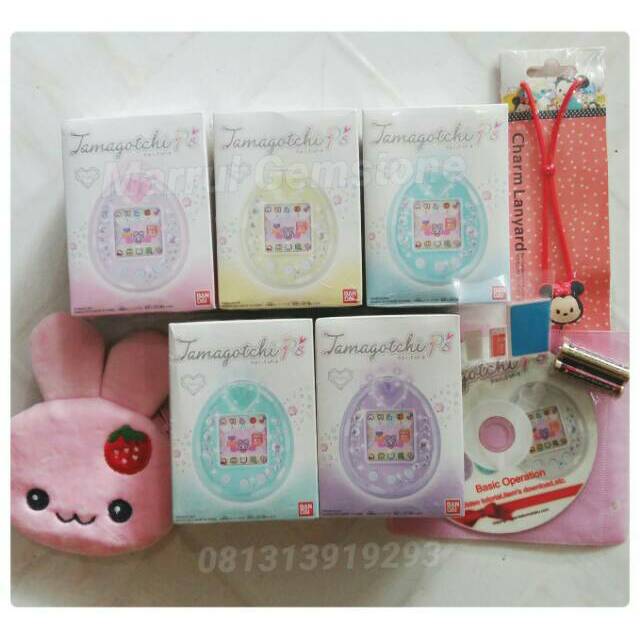 Tamagotchi Ps versi inggris + CD asli P's bandai tamagotchi warna color