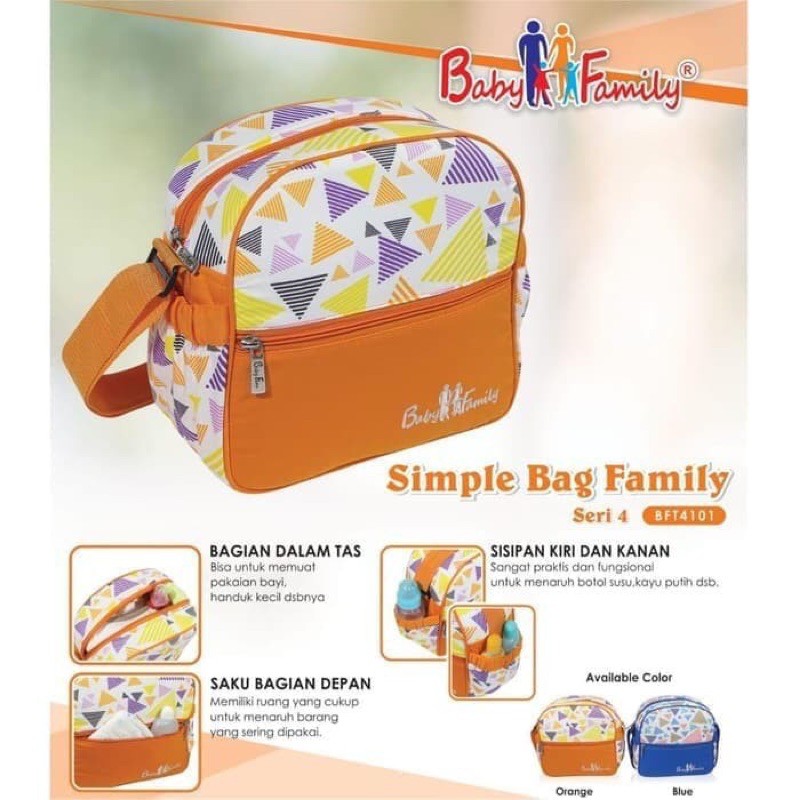 Tas bayi baby Scoot baby family kecil BFT4101