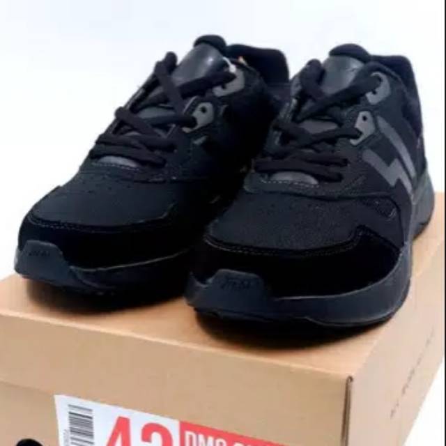 New Sepatu Casual Piero DMG One All Black P20652 Original BNIB
