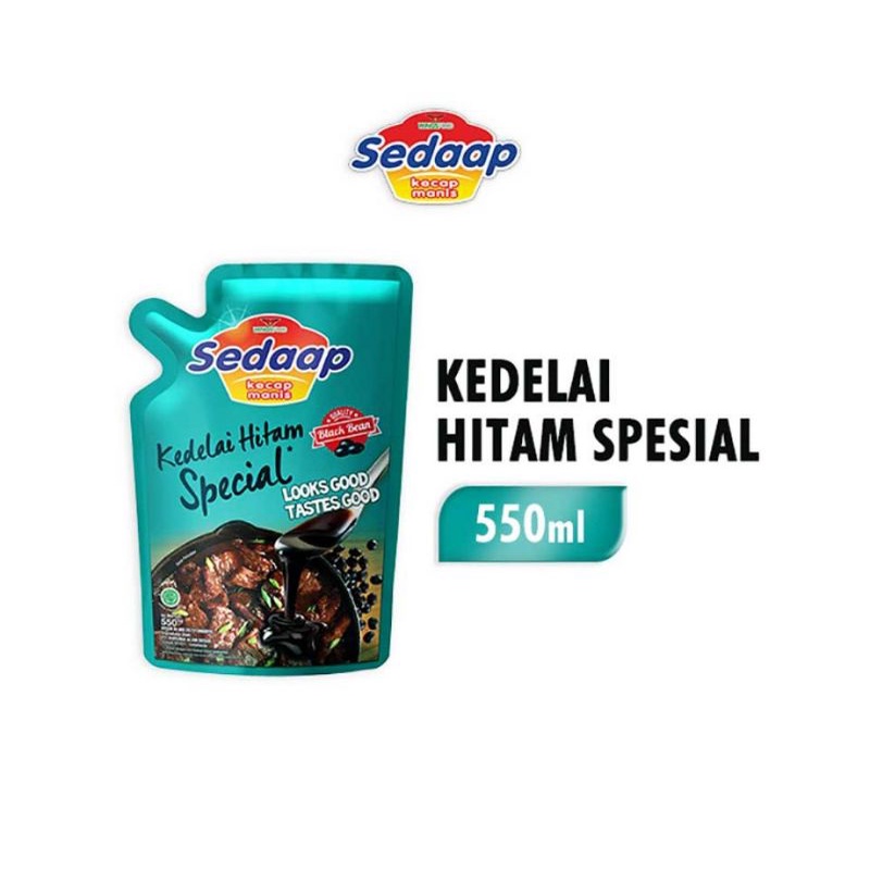 

Sedaap Kecap Manis Kedelai Hitam Spesial 550 ml