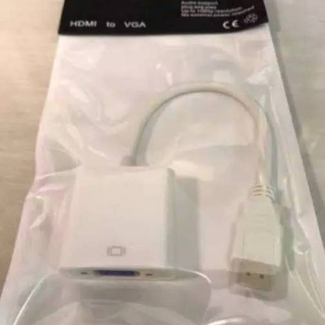Konverter Kabel HDMI to VGA Adapter