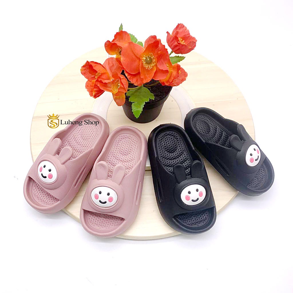 Sandal Anak-Anak Perempuan Sandal Selop Bahan Karet Terbaru Motif Boneka Size 24-29
