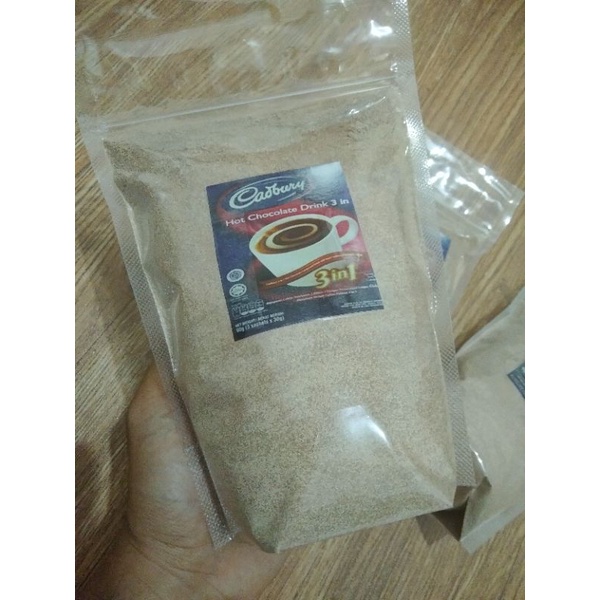 

Coklat Seduh Cdburi Drink 3in1 (100 cangkir) 500gr + Freepack Bubblewrap