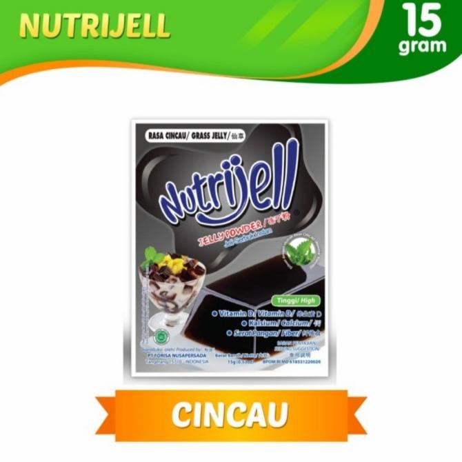 

Nutrijel Nutrijell Cincau Grass Jelly Grassjelly 15gram 15 gram