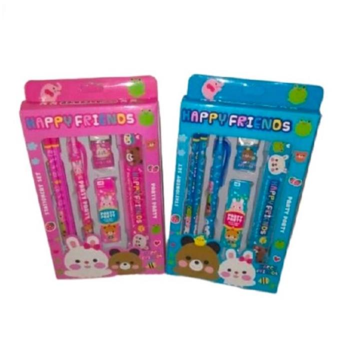 

Paket Alat Tulis 6in1 Karakter Stationery Set Alat Tulis Sekolah - 668