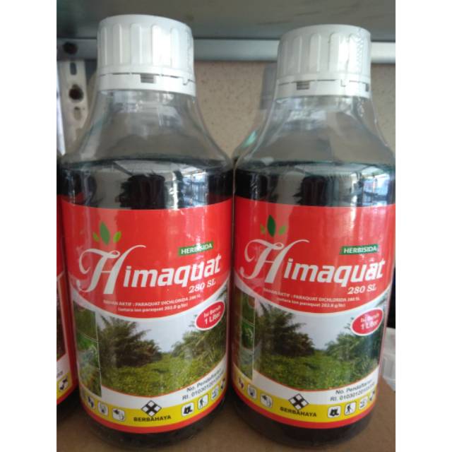 Himaquat 280 Sl 1 L Herbisida Paraquat Dosis Tinggi Gramoxone Shopee Indonesia