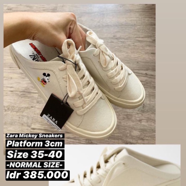 Zara Mickey Sneakers