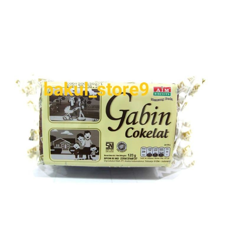 Gabin Cokelat Aim 125 Gr