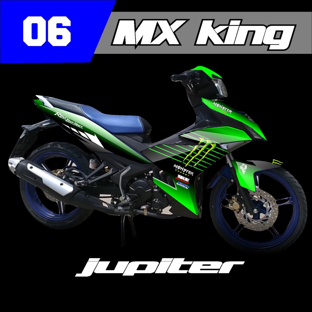 Jual DECAL STIKER YAMAHA MX KING 150 FULL BODY KODE 007 Indonesia Shopee Indonesia