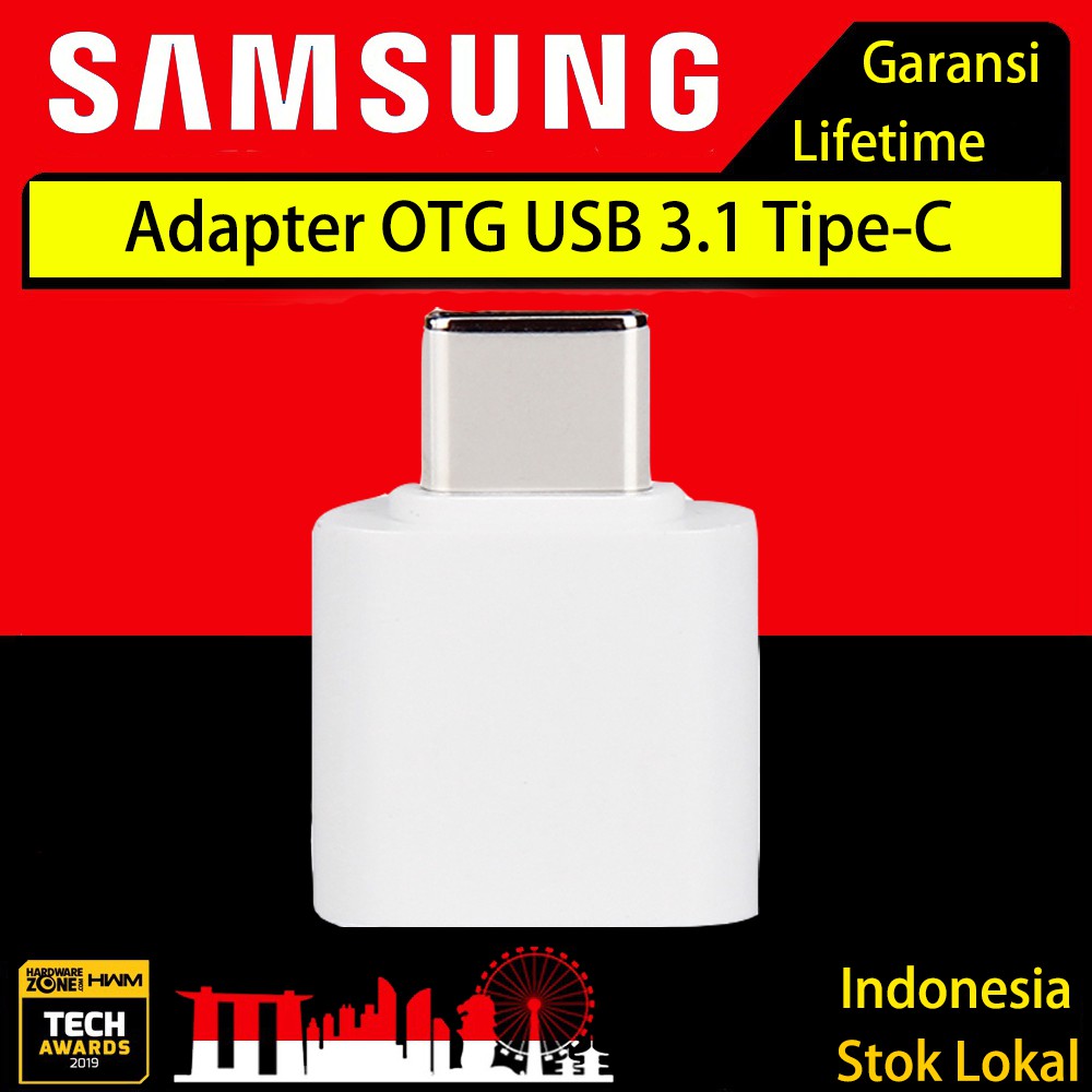 【100% ORI】Adapter OTG USB3.1 Tipe-C Male Ke USB Female Untuk OnePlus 3T / MacBook