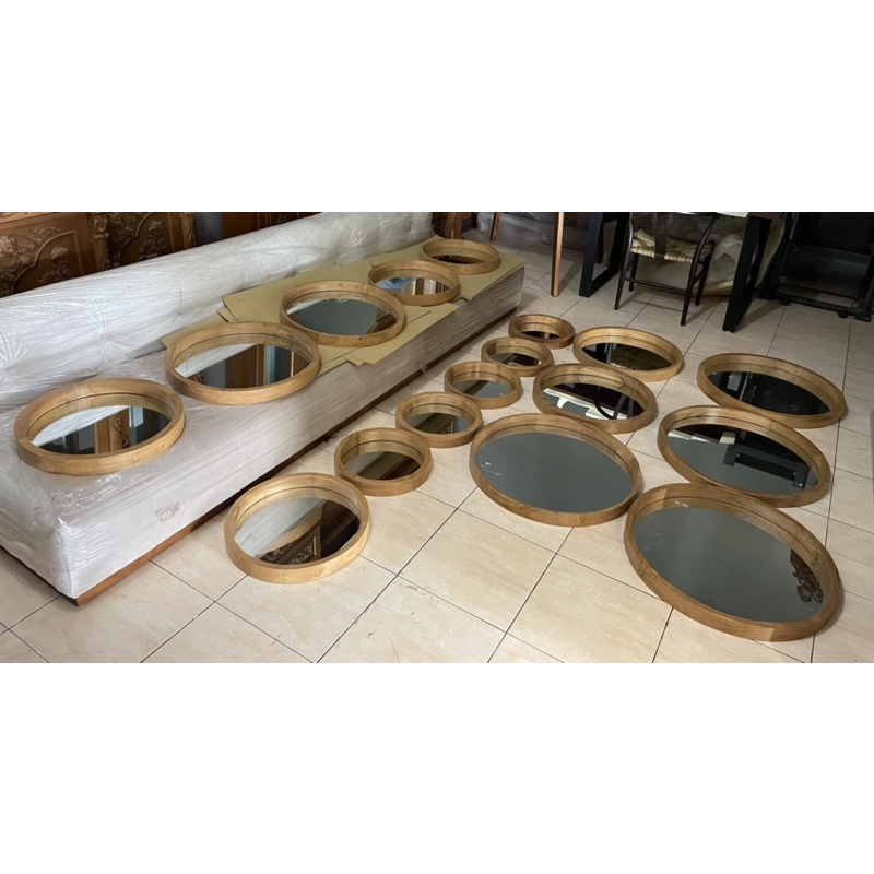 CERMIN BULAT / CERMIN KAYU / CERMIN BULAT JATI / CERMIN DINDING /CERMIN TOILET