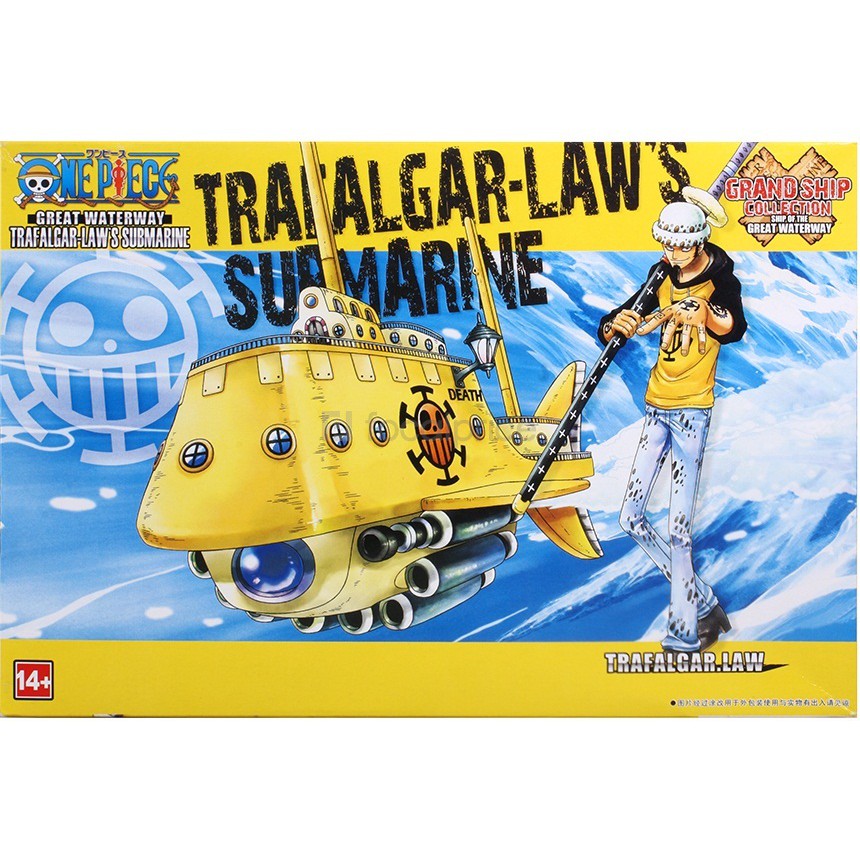 DISKON KAPAL ONE PIECE MODEL KIT KAPAL SUBMARINE LAW FIGURE POKEBALL