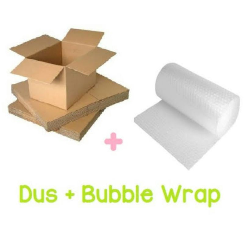 

bubble dan kardus tambahan