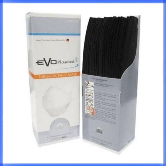 Ready - Evo Plusmed Masker Black/ Hitam