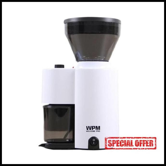 Jual Welhome Zd10T Espresso Single Origin Coffee Mill Grinder Putih New Shopee Indonesia