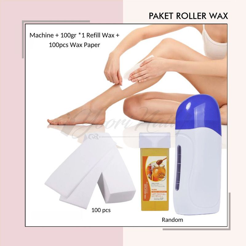 Paket Roller wax package single roller wax heater paket waxing set paper wax