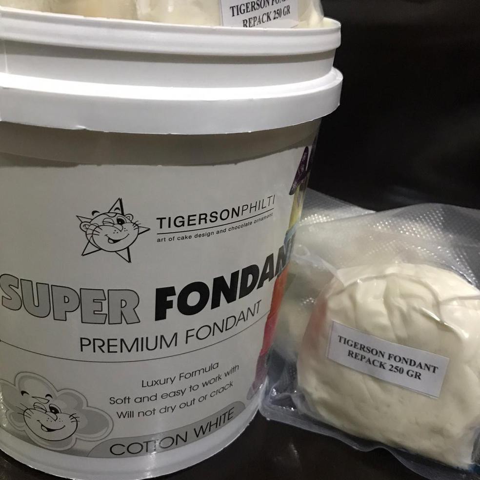 

T.9.B.0.0.1Super Fondant Tigerson White Rep 250gr |C3pAt.DapAts
