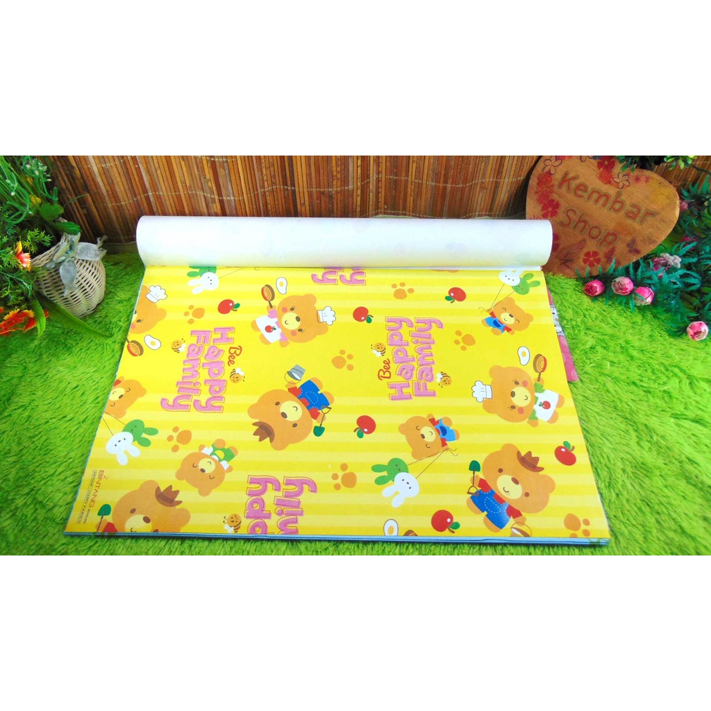 

kembarshop sampul kado bayi kertas kado lahiran baby gift motif winnie the pooh