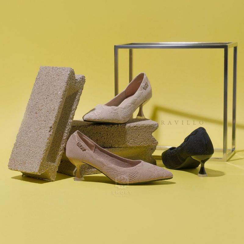 ORIGINAL EMORY Ravillo ZNEMO 5261 SEPATU HEELS WANITA