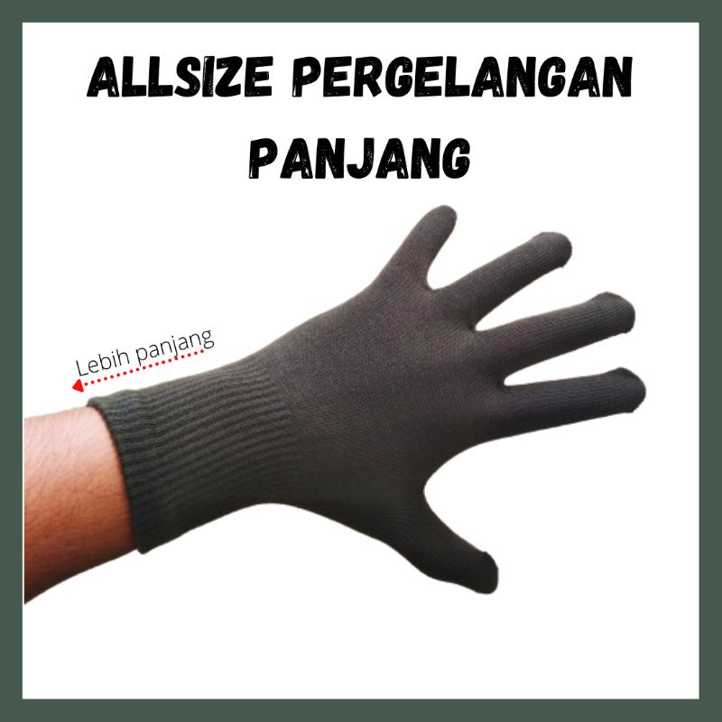 Sarung Tangan Rajut Polos Belang Warna Pria Wanita Murah Bagus Touchscreen
