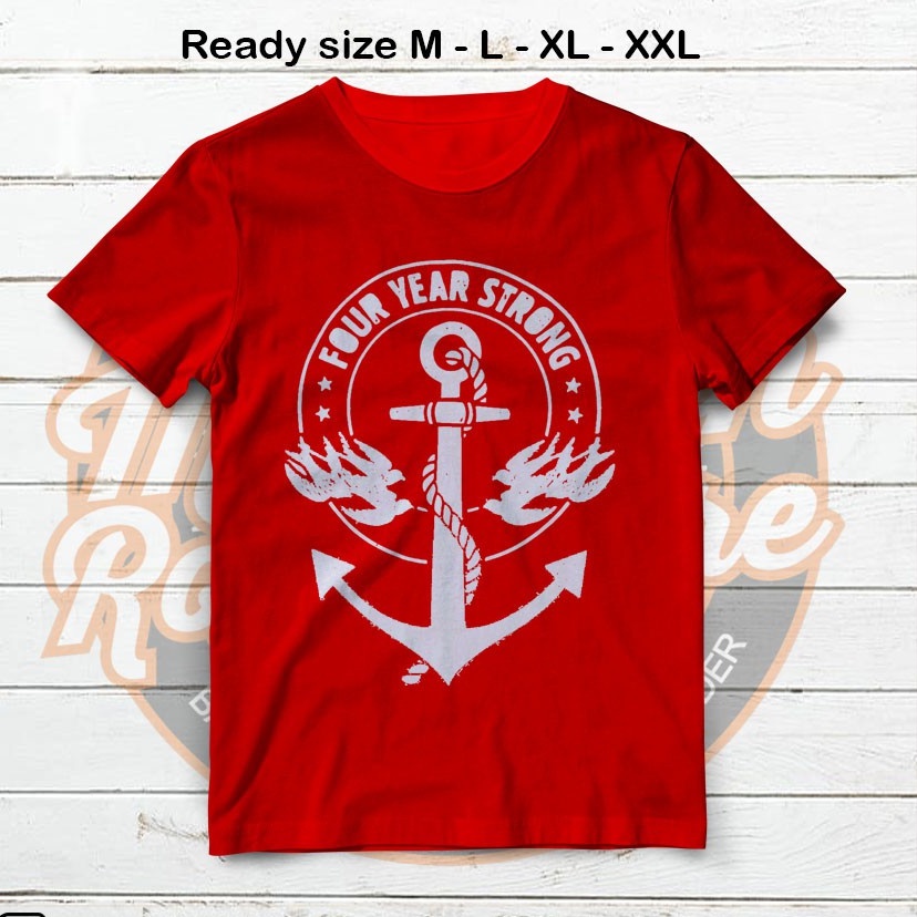 KAOS BAND - FOUR YEAR STRONG - LOGO