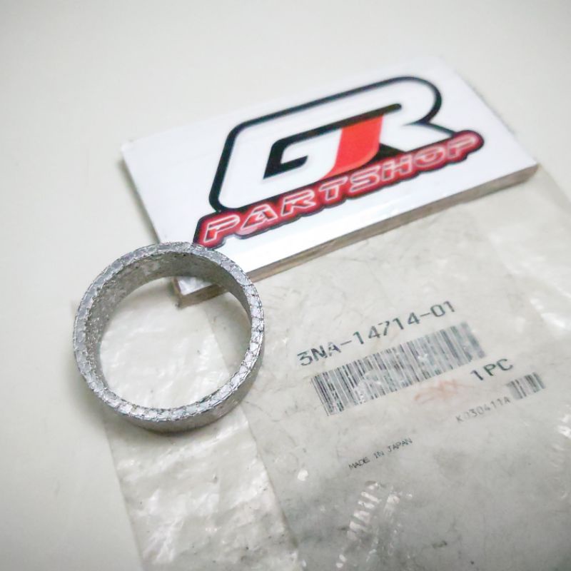 PACKING SAMBUNGAN KNALPOT ALFA L2 SUPER ORI YGP L2S L2SUPER ALVA ALPHA LEHER KENALPOT PAKING GASKET