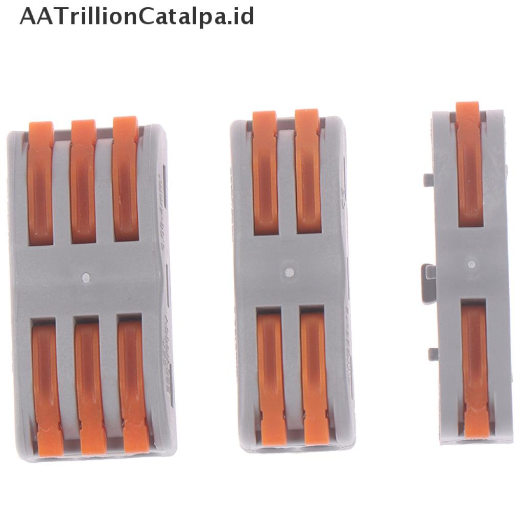 Blok Terminal Konektor Kabel Listrik SPL-1 2 3 Arah Dapat Digunakan Kembali