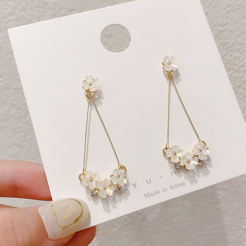 Anting AT227 Tembaga Lapis S925 , Unik Lucu Keren Fashion Wanita Elegant /Deluna/ BS