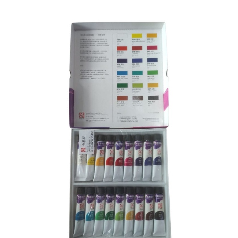 

talens poster color/cat poster 18 clr x 12ML (made in china)