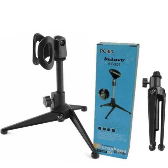 STAND MIC MEJA BETAVO ST 201 PROFESIONAL STAND MICROPHONE AUDIO PRO