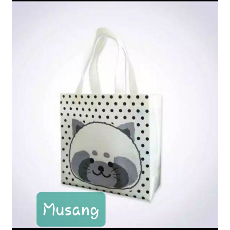 GOODIEBAG ULANG TAHUN SIZE 25X25X9 CM-Musang
