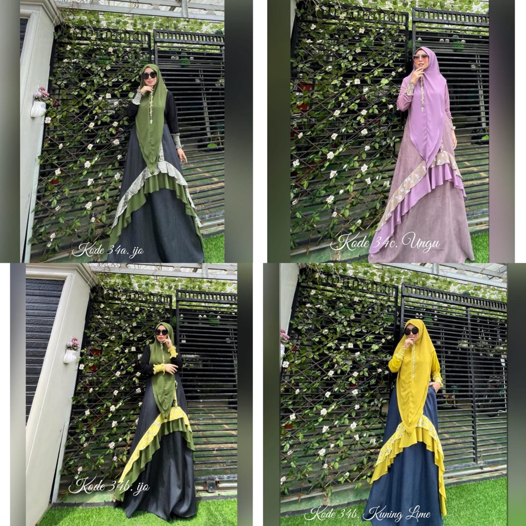 (BISA COD) Kode 34 by Effoni Original