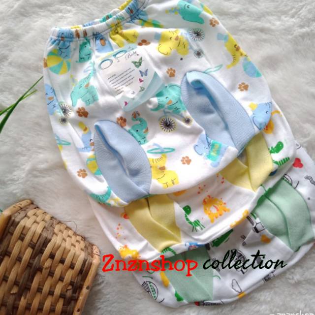  OP  BABY 6 PC CELANA  POP BAYI LEMBUT WARNA PUTIH Shopee 