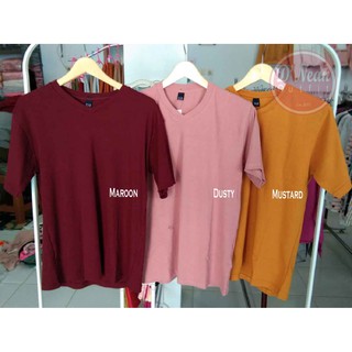 [COD] KAOS MOTIF STRIPE/SALUR POLOS GAP LENGAN PANJANG